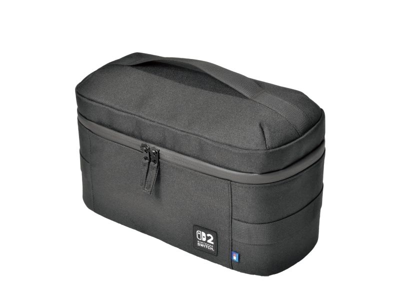 Hori Compact Carry All, Reisekoffer, Nintendo, Schwarz, Nintendo Switch, Nintendo Switch 2, Nintendo Switch Oled, Reißverschluss, 150 Mm