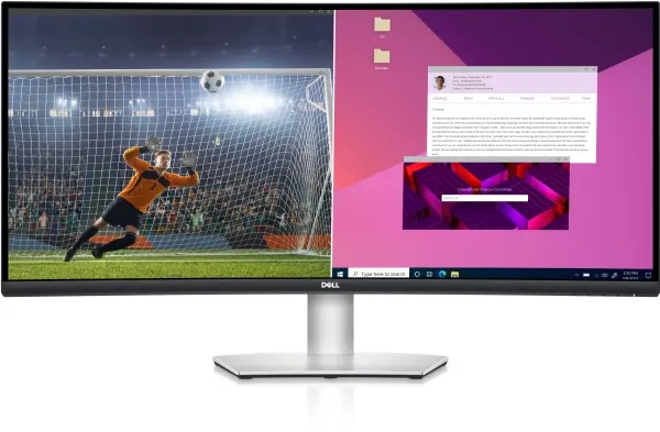 Dell S3423DWC - LED-skärm - böjd - 34 - 3440 x 1440 WQHD @ 100 Hz - VA - 300 cd/m² - 3000:1 - 4 ms - 2xHDMI, DisplayPort, USB-C - högtalare - med 3 år direkt/1 år indirekt som standard (kan ökas till 5 år) | Datorer & Surfplattor - Datorer - tillbehör - Bildskärmar | GameStuff