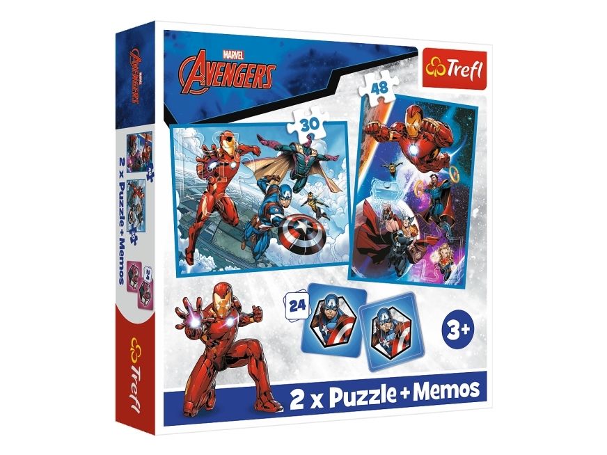Trefl Marvel Avengers, 48 Stück(E), Comics, 3 Jahr(E)