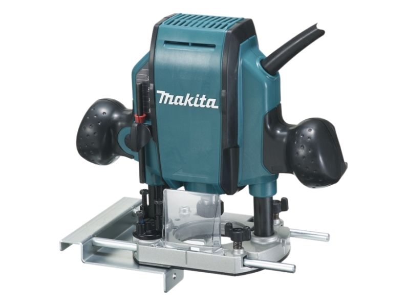 Makita Rp0900 Oberfräse/Trimmer Sort, Blå 900 W