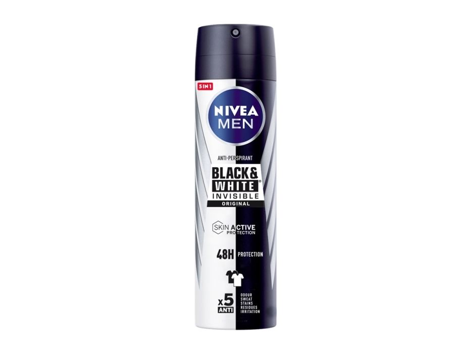 Nivea Men Invisible For Black And White Power Spray 200Ml