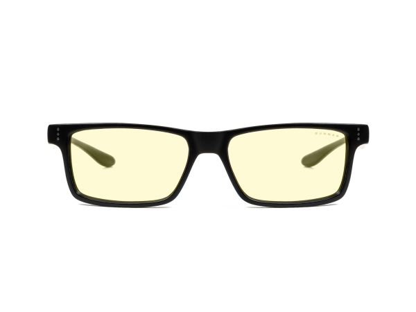 Gunnar Optiks Vertex, Unisex, Rektandel, Mode, Sort, Plast, Ravfarvet