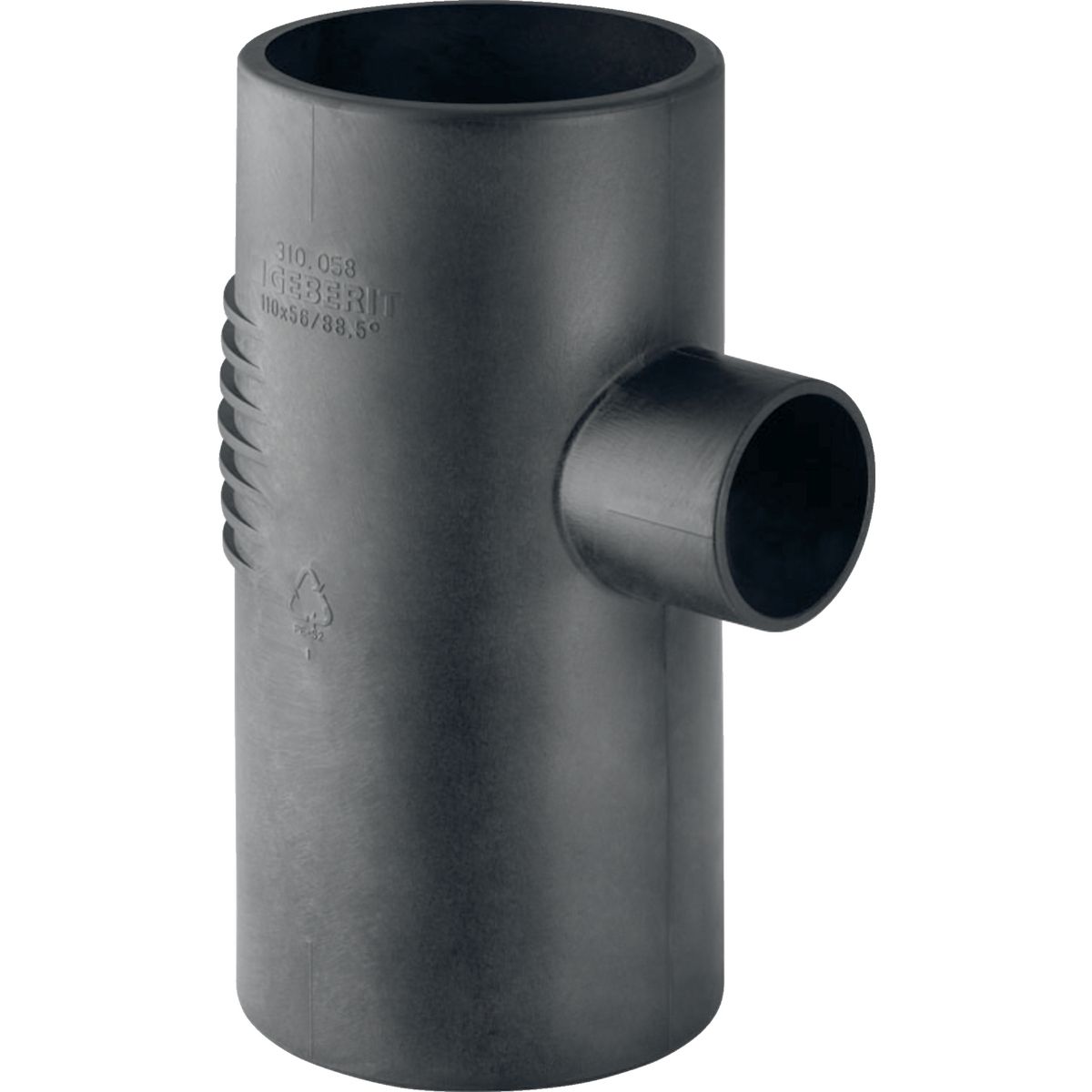 110 x 56 mm x 88,5 ° Grenrør Silent db20 Geberit