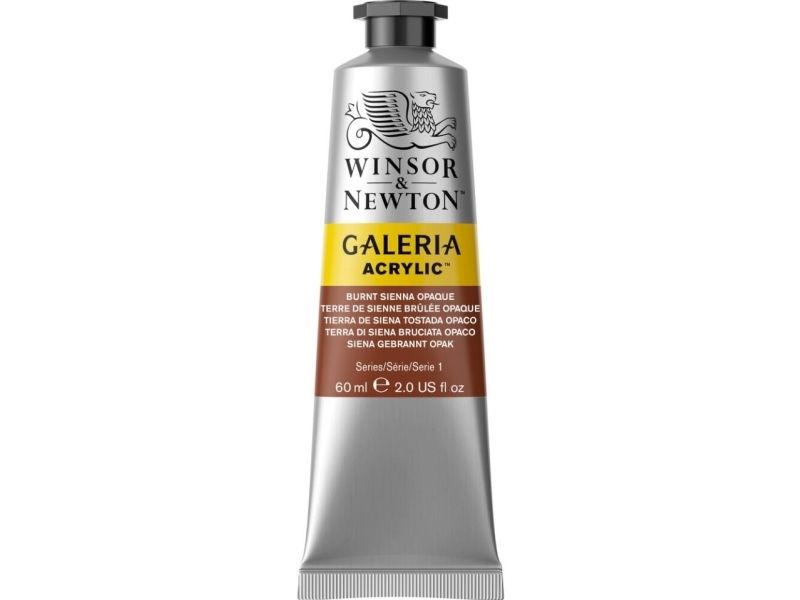 Winsor & Newton Pbk9 • Pr101 • Py42, 60 Ml, Braun, Satin, Röhre