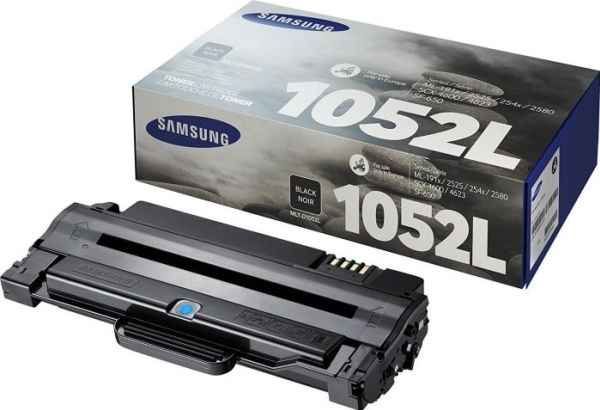 Hp Mlt-D1052l - Højtydende - Sort - Original - Tonerpatron (Su758a) - For Samsung Ml-1911, 1916, 2540, 2581, Scx-4600, 4601, 4605, 4610, 4622, 4623,