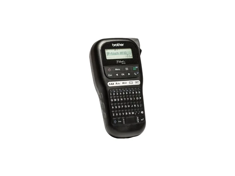 Brother P-Touch PT-H110 - Etikettskrivare - svartvit - termisk överföring - Rulle (1,2 cm) - 180 dpi - upp till 20 mm/sek - tvåradig utskrift | Skrivare - Andra kontorsmaskiner - Labelskrivare | GameStuff