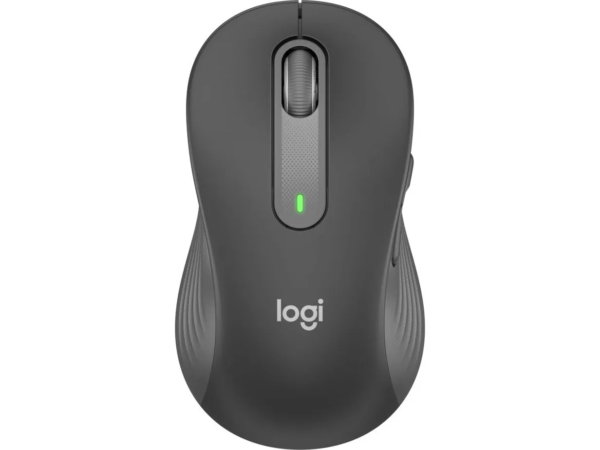 Logitech Signature M650 L Left - Mus - Stor Størrelse - Venstrehåndet - Optisk - 5 Knapper - Trådløs - 2.4 Ghz, Bluetooth - Logitech Logi Bolt Usb-Mo