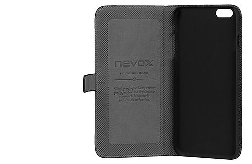 Nevox 1270, Folio, Apple, Iphone 6 Plus, Schwarz