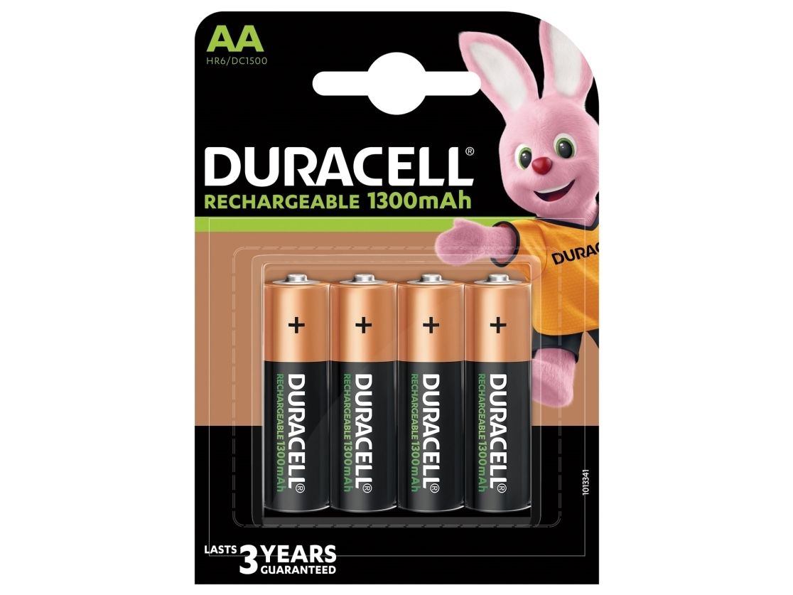 Batterie Duracell Wiederaufladbar Aa 1300Mah 4Pcs/Pack - (4 Pcs.)