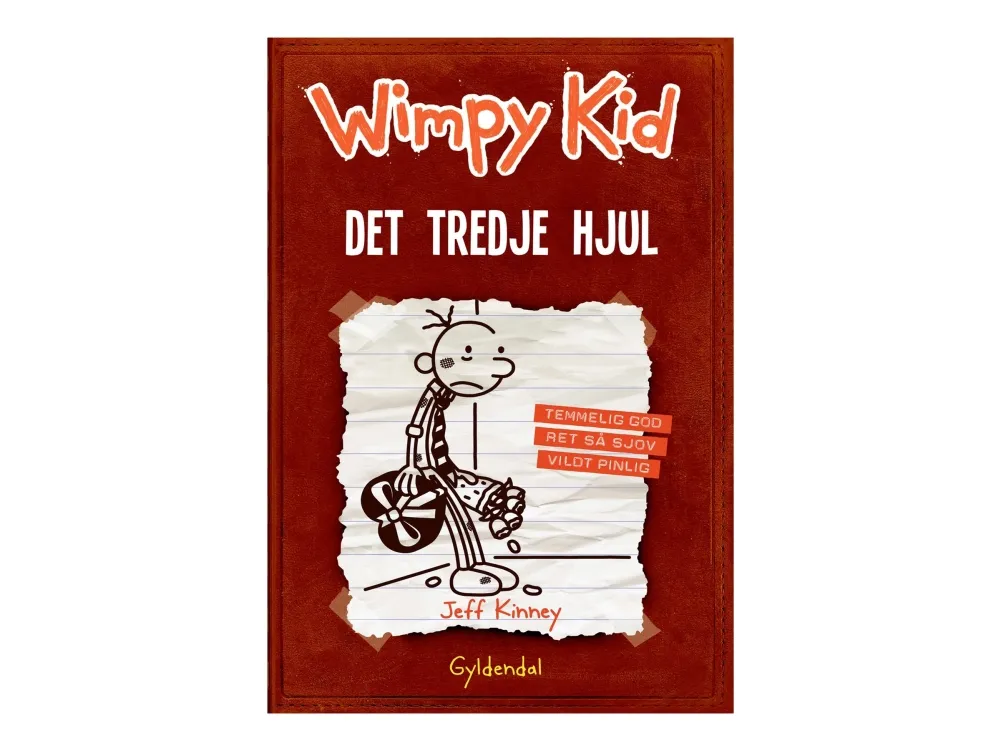 Wimpy Kid 7 - Det Tredje Hjul - av Kinney Jeff - bok (inbunden) Språk: Danska | Böcker - Serieböcker | GameStuff