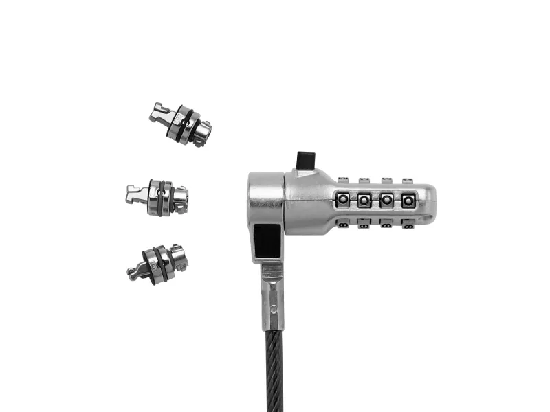 DICOTA - Lås för säkerhetskabel - svart - 2 m | Datorer & Surfplattor - Bärbara tillbehör - Övriga tillbehör | GameStuff