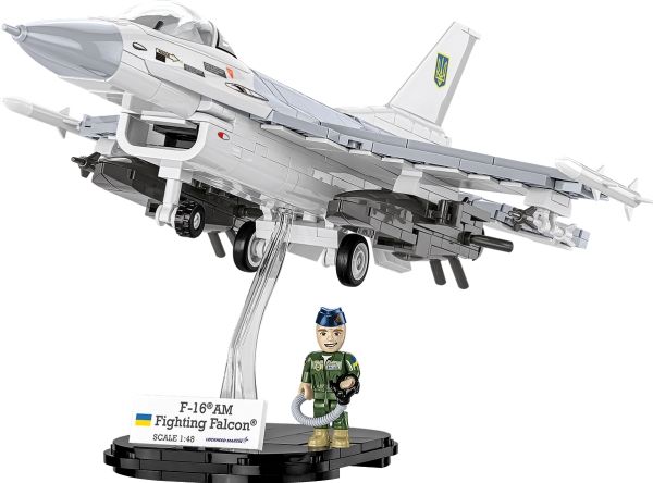 Cobi F-16 AM Fighting Falcon Kampfly Byggesæt Modelfly - 500 dele