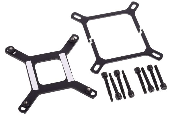 Alphacool 12567, Monteringssæt, Sort, Lga 1150 (Stik H3), Lga 1151 (Stik H4), Lga 1155 (Socket H2), Lga 1156 (Socket H), Lga 1366..., 82 G
