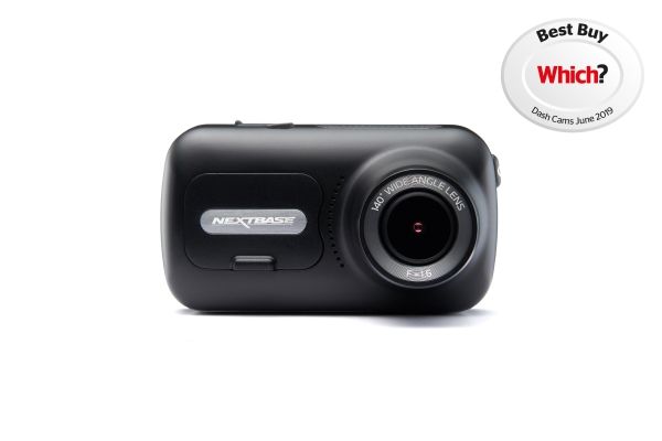 Nextbase 322Gw - Instrumentpanel-Kamera - 1080P / 60 Fps - Wireless Lan, Bluetooth - Gps - G-Sensor - Sort