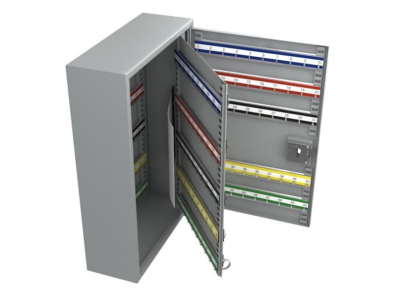 BASI SS 100 PZ, Stål, Grå, 200 krog(e), 1 stk, 380 x 140 x 550 mm, 10,6 kg