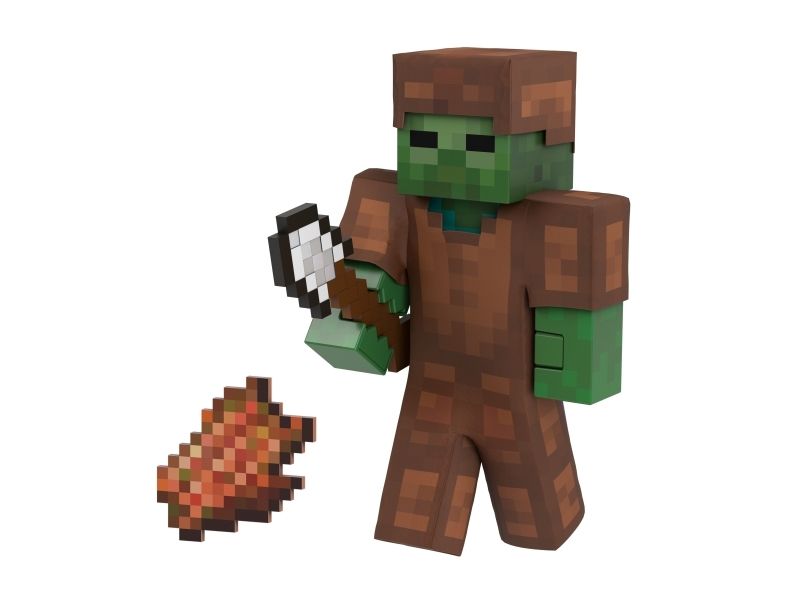 Minecraft Diamond Level Zombie, 6 År, Flerfarvet, Plast
