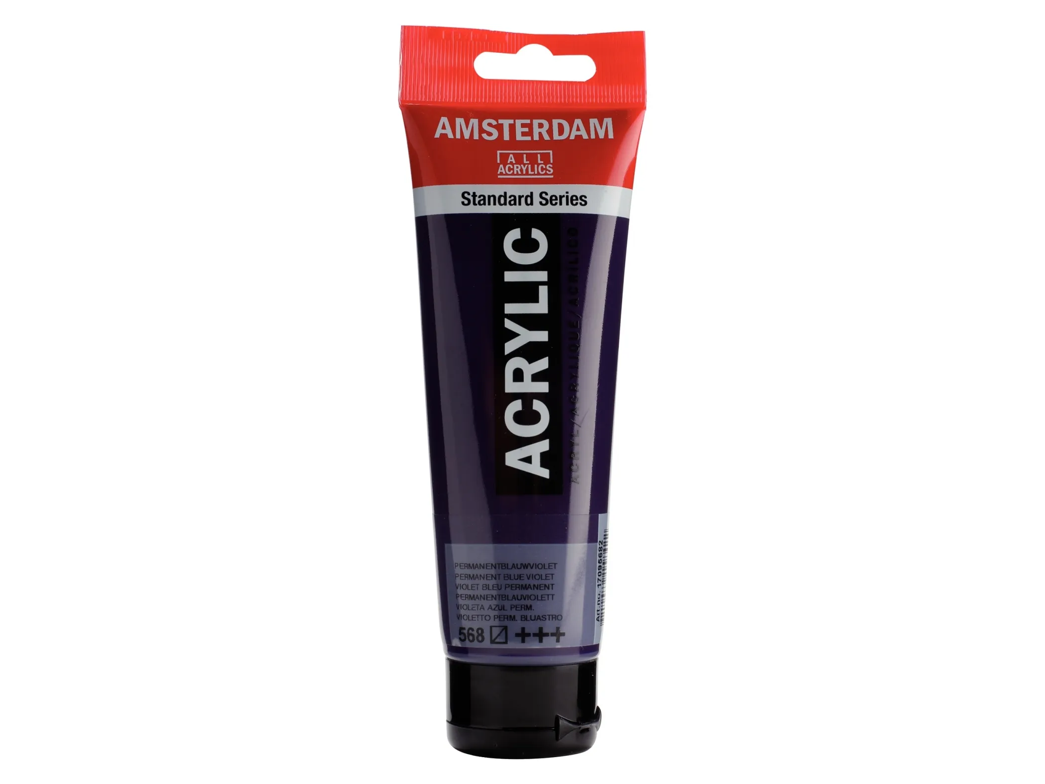 Amsterdam Standard Series Akrylrör 120 ml Permanent Blue Violet 568 | Skola & Hobby - Konstmaterial - Akryl & Akvareller | GameStuff