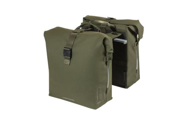 Basil Soho, Hinten, Fahrradtasche, Polyurethan, Grün, 41 L, 10 Kg