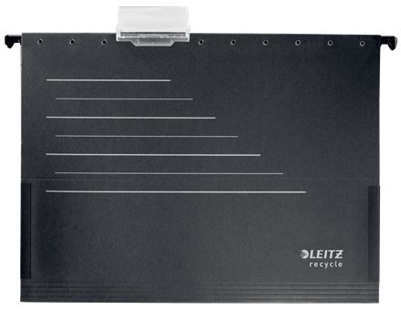 Leitz 19220095 Aktenordner Karton Schwarz A4 (19220095)