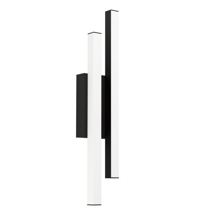 Eglo Serricella Aussenwand 2L Schwarz/Weiss