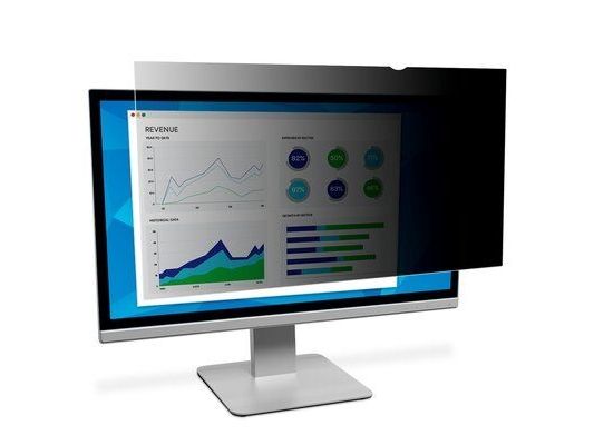 3M Databeskyttelsesfilter - Privacy-Filter For Skærm - 25" - Sort