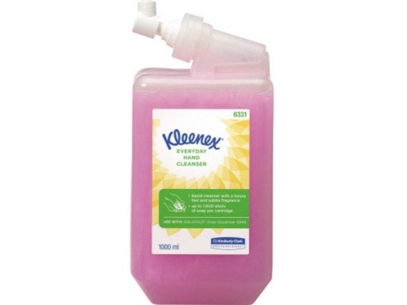 Kleenex - Sæbe - væske - patron - 1 L - pink (pakke med 6) - for P/N: 69480, 6952, 6964, 6976