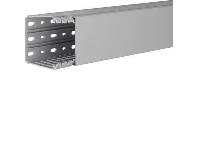 Hager BA780080, Kabelkanal, Grå, PVC, V0, EN50085-2-3, 80 mm