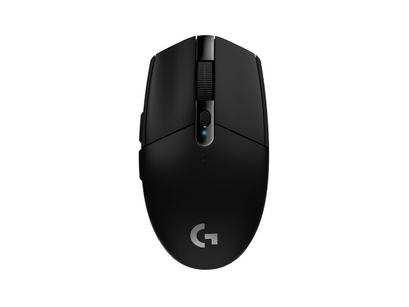 Logitech G G305 - Mus - Optisk - 6 Knapper - Trådløs - Lightspeed - Trådløs Modtager (Usb) - Sort
