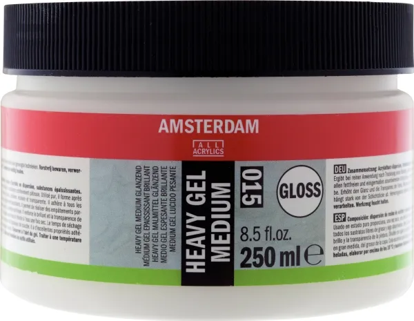 Amsterdam Heavy gel medium gloss 015 jar | Skola & Hobby - Konstmaterial - Tillsatser | GameStuff
