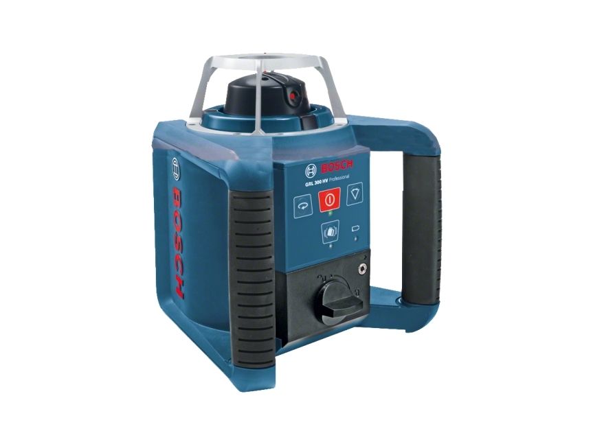 Bosch GRL 300 HV Professional, 300 m, 0,1 mm/m, 5°, 600 RPM, Rød, 3R