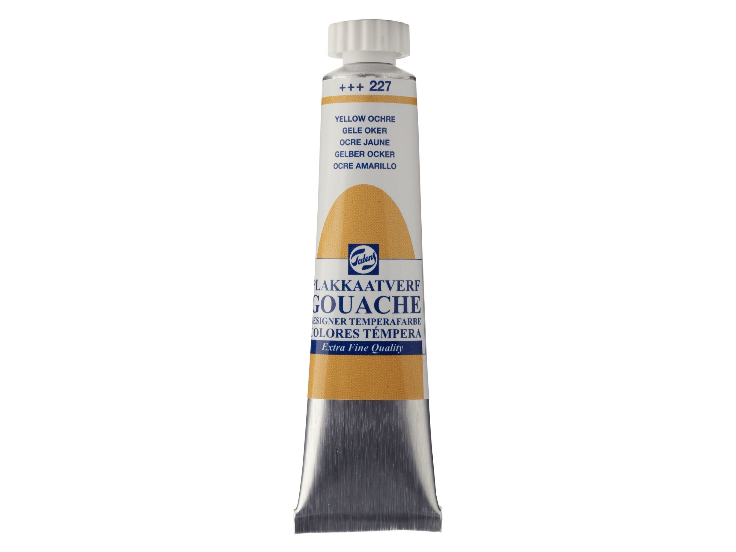 Talens Gouache Extra Fine 227 Yellow Ochre 227 rør