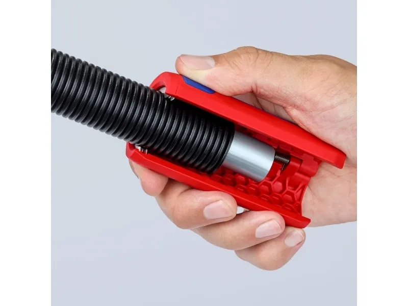 Knipex 90 22 01 SB, Rørskærer, Plast, Blå, Rød, 1,3 cm, 3,2 cm, 100 mm