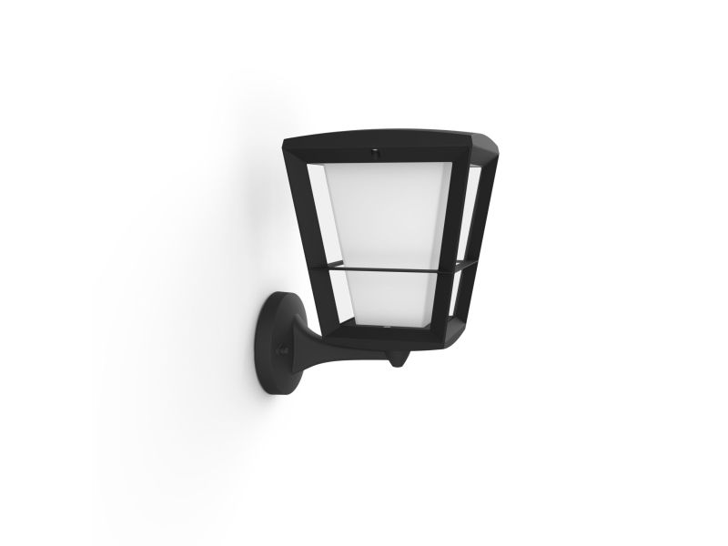 Philips Hue Econic Wall Light - White And Coloured Light - Black - Up