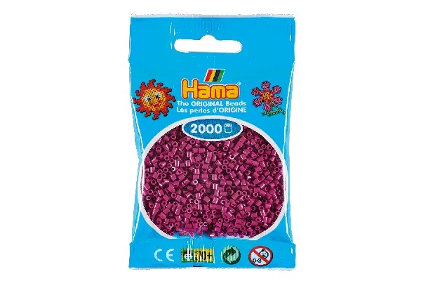 Hama minipärlor 2000 st plommon | Leksaker - Kreativitet - Pärlor | GameStuff