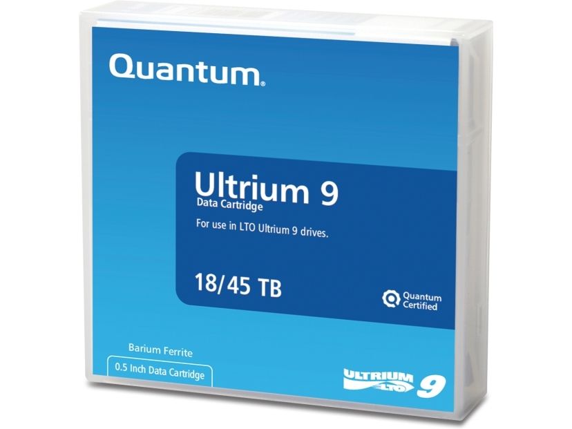 Quantum - 20 x LTO Ultrium 9 - 18 TB / 45 TB - skrivemærkater - lyseblå