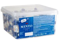 Toms Minto Peppermint Toffée 1 kg i plastbøtte