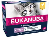 Eukanuba Cat Kitten Pate, med mye kylling 12 x 85g