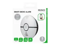 Alternativ bild 0 för Deltaco Smart Home Brandvarnare / WiFi - Vit