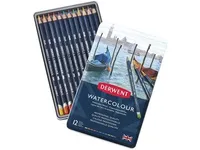 Derwent Watercolour 12 stk tin æske, akvarelblyant