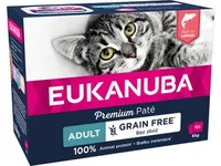 Eukanuba Euk Cat Adult Salmon Pate 12x85g