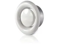100 mm Udsugningsventil med ramme ventilation KL