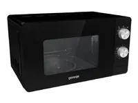 Gorenje MO20E1B - Mikrobølgeovn - 20 liter - 800 W - svart