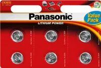 Produktfoto för Panasonic Lithium Power - Value Pack - batteri 6 x CR2032 - Li