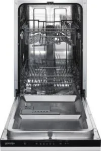 GV520E15 - Oppvaskmaskin - innebygd - Nisje - bredde: 45 cm - dybde: 56 cm - høyde: 82 cm - svart