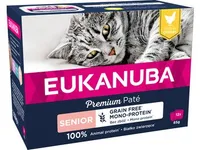 Eukanuba Euk Cat Senior Chicken Pate Mono 12x85g