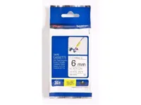 Brother TZFX211 - Svart på hvitt - Rull (0,6 cm x 8 m) fleksibelt bånd - for Brother PT-D210, D600, H110, H200  P-Touch PT-E310, E550, P900  P-Touch Cube Plus PT-P710