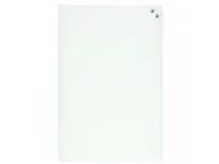 Magnetisk glastavle NAGA 40x60 cm hvid