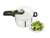 Produktfoto för Tefal Secure 5 Neo Tryckkokare 6 liter med Ångkorg