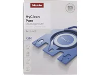 Hyclean Pure GN - 4x Støvsugerposer + 2 støvfiltre - Passer til f.eks. for S2+5+8-serien samt Complete C2+3 og Classic C1