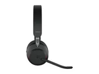 Evolve2 65 Ms With Stand Hodesett Usb-c Via Bluetooth-adapter Optimert For Ms Teams Stereo Svart